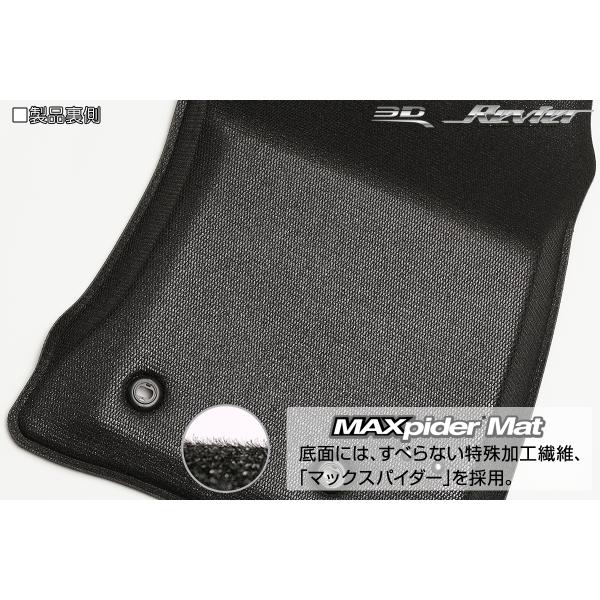 ランドクルーザー250 TRJ250W GDJ250W / レクサス GX550 VJA252W 7名乗り車用 立体形状 フロアマット 1台分 6ピース // インテリア パネル インパネ フロアマット マット シート ランクル250 ランクル_3