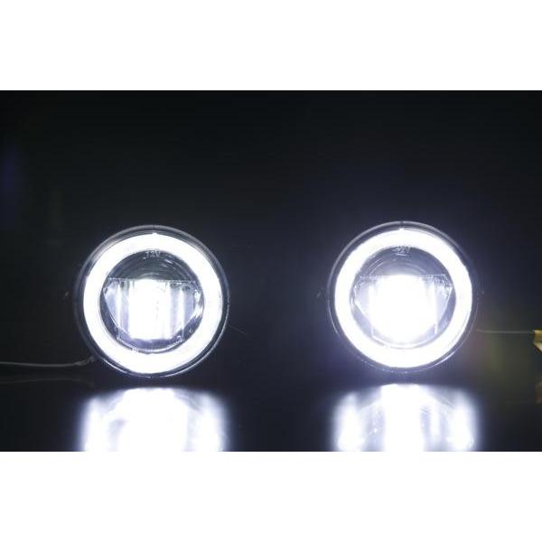 フォグランプ VW GOLF5 在庫処分 ハイパワー LED デイライト機能付 純正交換型 10W CREE フォルクスワーゲン ゴルフ5 volkswagen フォグライト