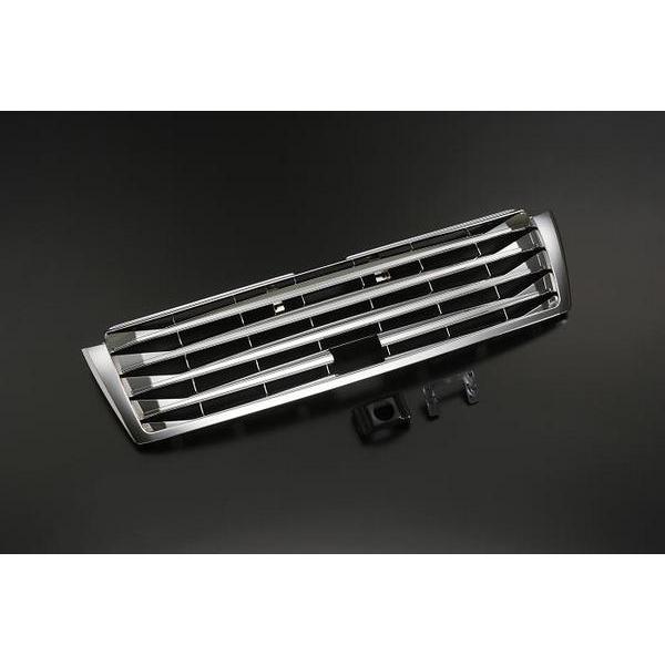 グリル 150系 ランドクルーザー プラド 前期 オールメッキグリル フロントカメラ有り車用の通販は