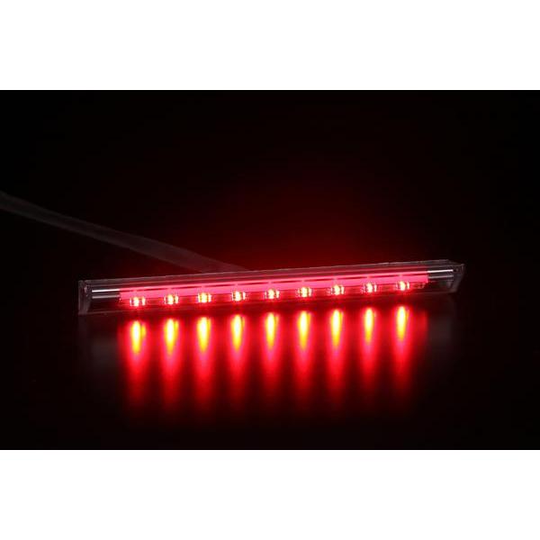 150 プラド LEDハイマウントストップランプレッド ライトバーV3　　　　ランドクルーザー　プラド　150系 Ver3：ライトバー点灯タイプ]200系ハイエース 3型 後期&frasl;4型 専用 LED