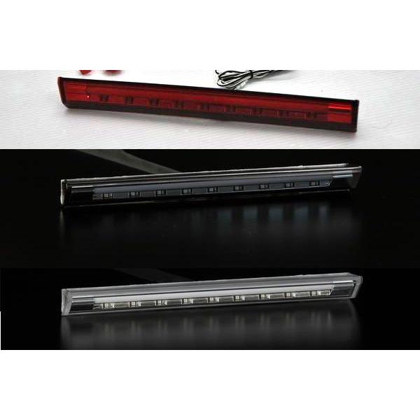 ハイマウントストップランプ Ｖ３ 60系ハリアー LEDライトバースタイル ストップランプ レッドレンズ クリアレンズ スモークレンズ 白光 青光 赤光_2