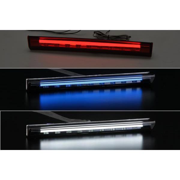 ハイマウントストップランプ Ｖ３ 60系ハリアー LEDライトバースタイル ストップランプ レッドレンズ クリアレンズ スモークレンズ 白光 青光 赤光_3