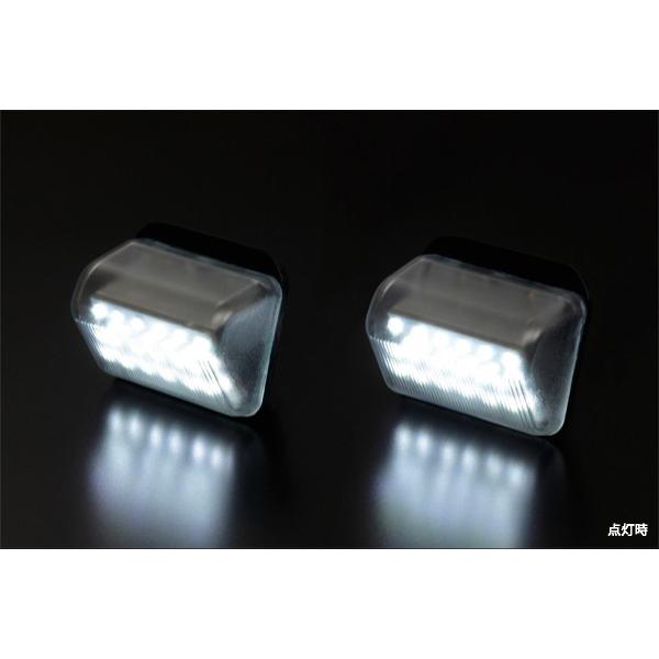 ER3P CX-7 LEDライセンスランプ 左右セット ホワイト36LED ナンバー灯の通販は