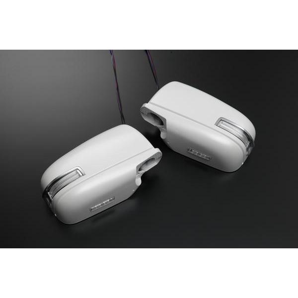 TypeLS 塗装済み B30 ラフェスタ LＥＤウインカードアミラー ウェルカムランプ付_4