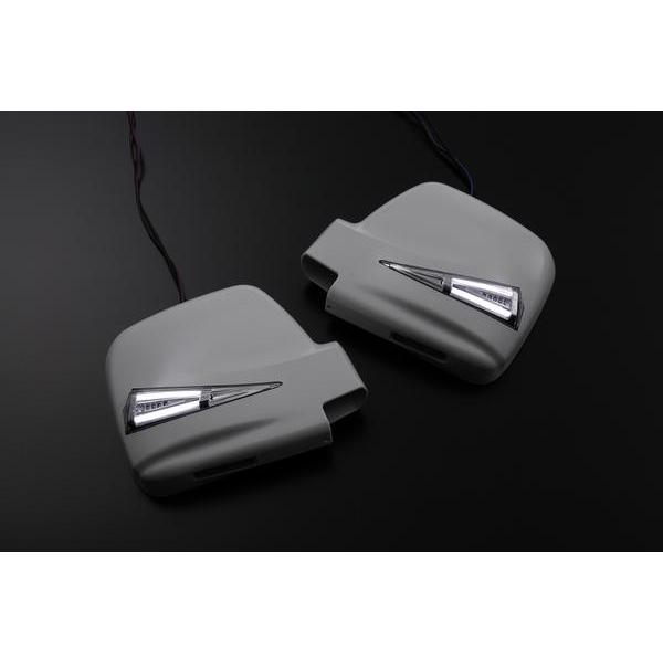 ライトバーシリーズ 塗装済み ジムニーJB23 1〜5型 LEDウインカードアミラーウェルカムランプ付 純正交換タイプ