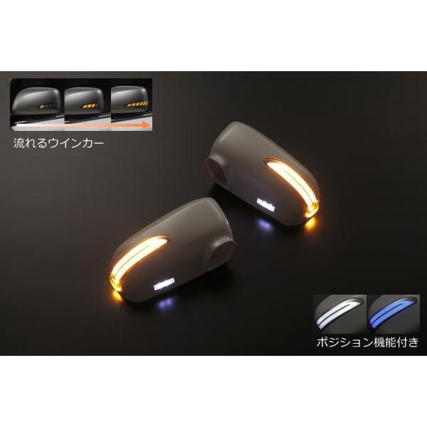 流星Ver 未塗装 RN1〜RN5 ストリーム LEDウインカーミラー RN2 RN3 RN4