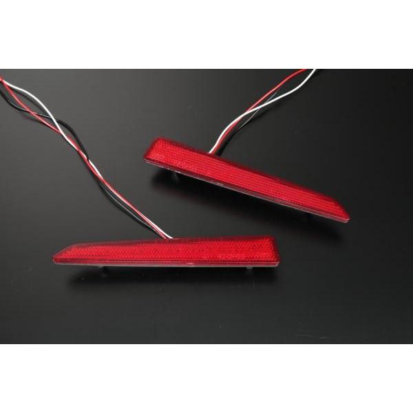 リフレクター タントカスタム L375S L385S ソニカ L405S L415S LED 左右セット W機能＋反射機能付き_2