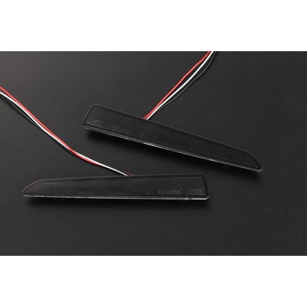 リフレクター タントカスタム L375S L385S ソニカ L405S L415S LED 左右セット W機能＋反射機能付き_3