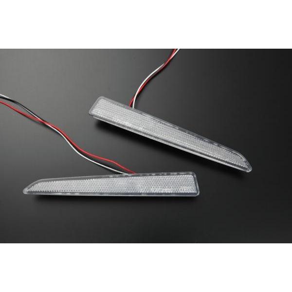 リフレクター タントカスタム L375S L385S ソニカ L405S L415S LED 左右セット W機能＋反射機能付き_4