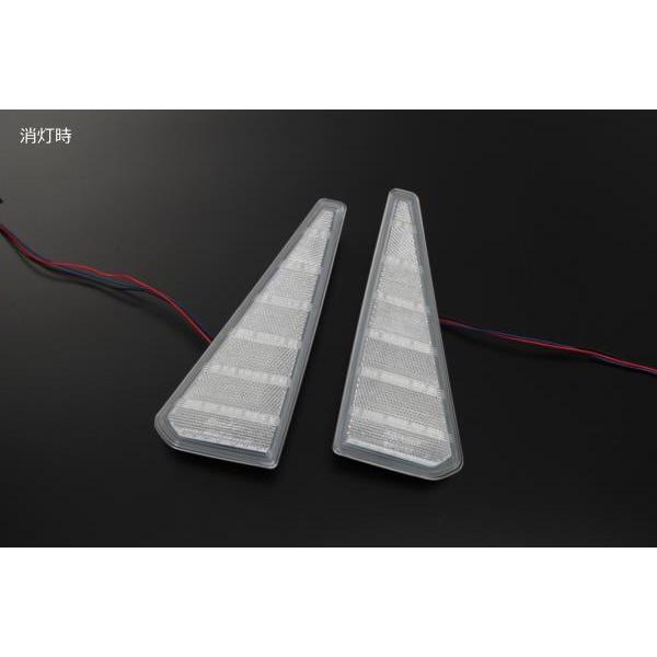 リフレクター 在庫処分 クリアレンズ ノア Si ZRR80W ヴォクシーZS ZRR80W LEDリアバンパーライト LED_2