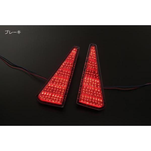 リフレクター 在庫処分 スモークレンズ ノア Si ZRR80W ヴォクシーZS ZRR80W LEDリアバンパーライト LED_3