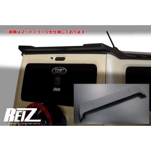 リアスポイラー 未塗装 ジムニー JB64W / ジムニーシエラ JB74W / ジムニーノマド JC74W リアルーフスポイラー ABS樹脂製 リアウィング