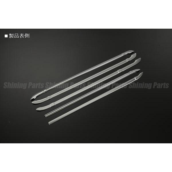 鏡面仕上げ S300系ハイゼットカーゴ ステンレス製ウィンドウトリムカバー S320V S330V S321V S331V_1