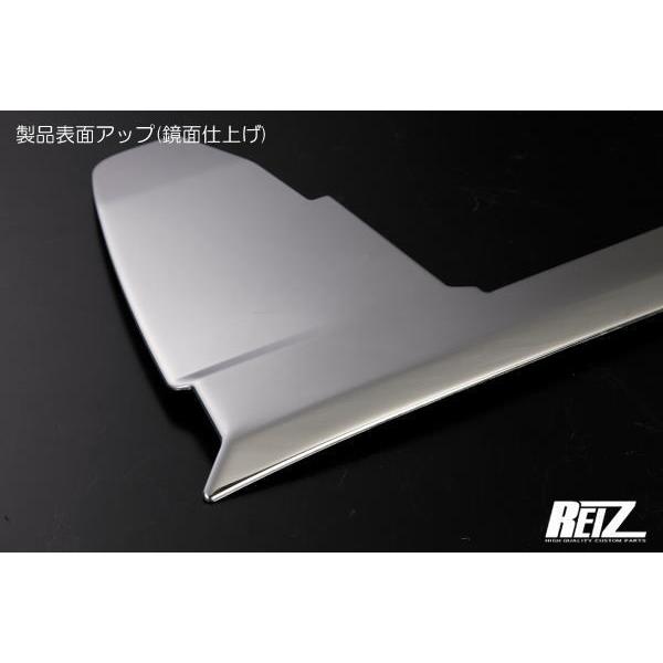 メッキ調鏡面仕上げ ハイゼットトラック ハイゼットジャンボ S500P S510P 前期 フロントバンパーアンダートリム サンバー ピクシス_1