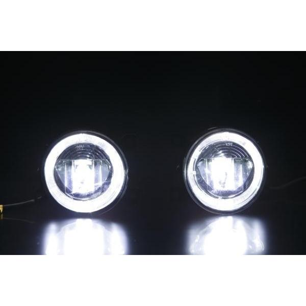 フォグランプ VW ゴルフ5 GTI シロッコ up アップ ハイパワーLED LEDデイライト 左右セット 純正交換 10W CREE イカリング付の通販は 15,246円