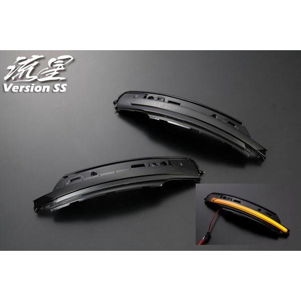 シーケンシャルウインカー ポルシェ マカン 95B 2014-2017 ドアミラー用シーケンシャルウインカーレンズキット 左右セット