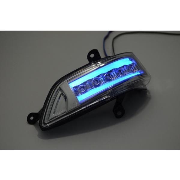 青光 RE3 4 CR-V LEDウインカーミラーレンズ フット付 純正交換の通販は