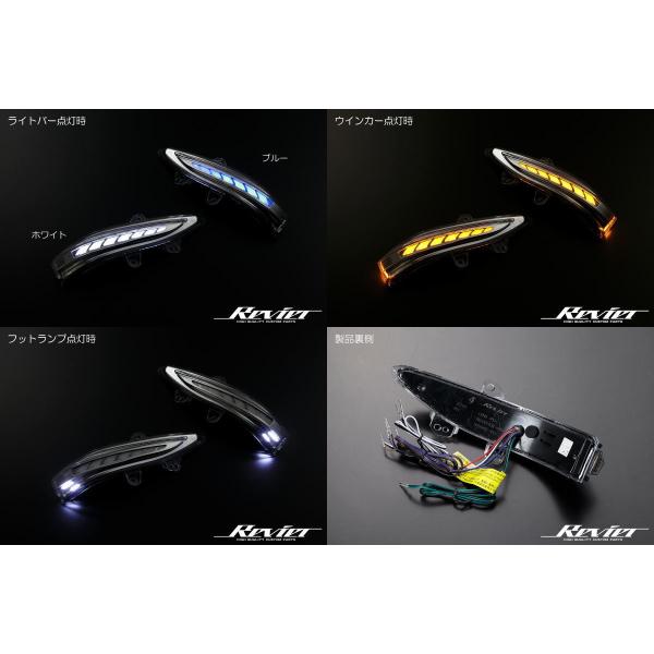 流星バージョン][オープニング機能付き] LEDウインカーレンズキット