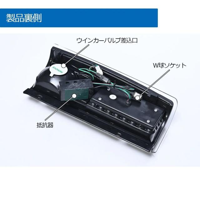 在庫処分 85〜04 シボレー アストロ GMC サファリ LEDテールランプ