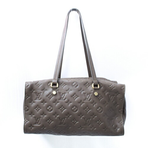 【ABランク】 ルイヴィトン LOUIS VUITTON アンスピレ モノグラム アンプラント (レザー) M93414 トートバッグ 肩掛け ハンドバッグ レディース メンズ オンブル (ベージュ) 中古 e060_2