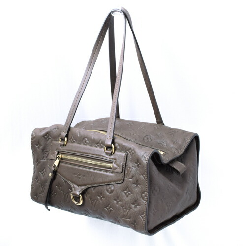 【ABランク】 ルイヴィトン LOUIS VUITTON アンスピレ モノグラム アンプラント (レザー) M93414 トートバッグ 肩掛け ハンドバッグ レディース メンズ オンブル (ベージュ) 中古 e060_3