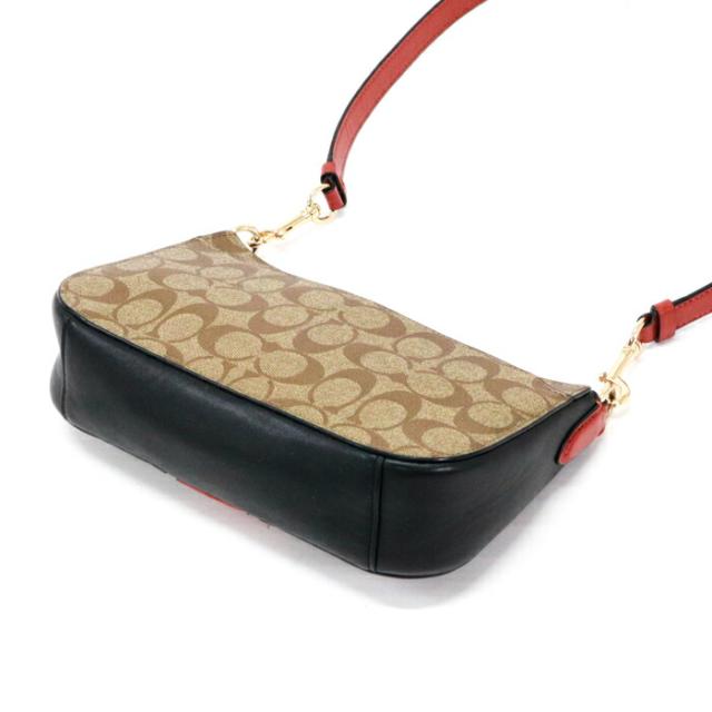 【AB位置づける】 コーチ職 COACH ジョージーバゲット なめし革 PVC 名書き 5498 ショルダーバッグ 差し交わす上半身 レディース メンズ ベージュ / 赤いこと / 黒いこと 中古 mal08009