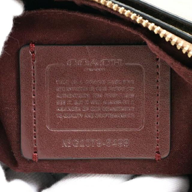 【AB位置づける】 コーチ職 COACH ジョージーバゲット なめし革 PVC 名書き 5498 ショルダーバッグ 差し交わす上半身 レディース メンズ ベージュ / 赤いこと / 黒いこと 中古 mal08009
