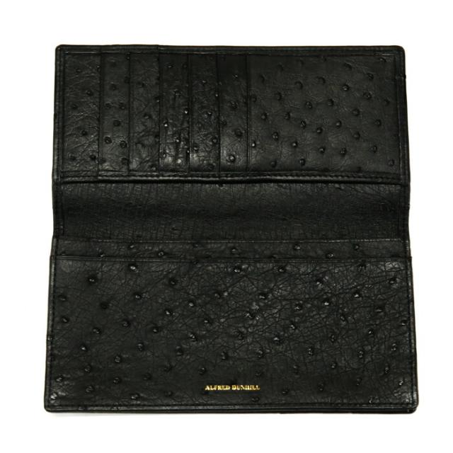 ダンヒル dunhill コンチネンタルウォレット オーストリッチ (レザー