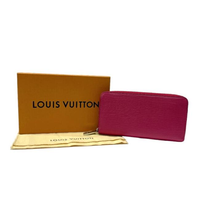 【ABランク】 ルイヴィトン LOUIS VUITTON ジッピーウォレット エピ (レザー) M60305 長財布 ラウンドファスナー ロングウォレット レディース フューシャ (ピンク) 中古 mab23021