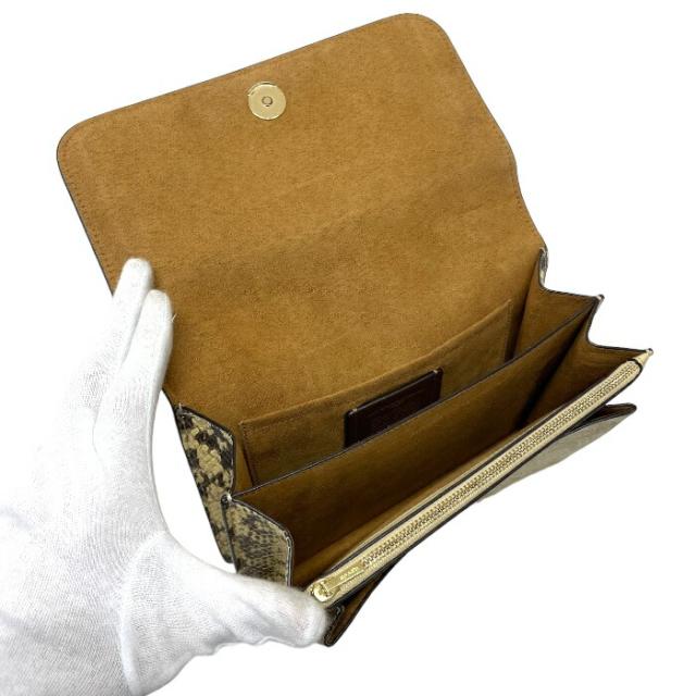 コーチ COACH クレア クロスボディ スムースレザー / PVC シグネチャー