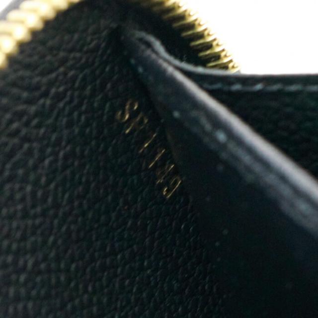 【ABランク】 ルイヴィトン LOUIS VUITTON ジッピーウォレット モノグラム アンプラント (レザー) M61864 長財布 ラウンドファスナー ロングウォレット メンズ レディース ノワール (ブラック) 中古 mba10003 その他財布