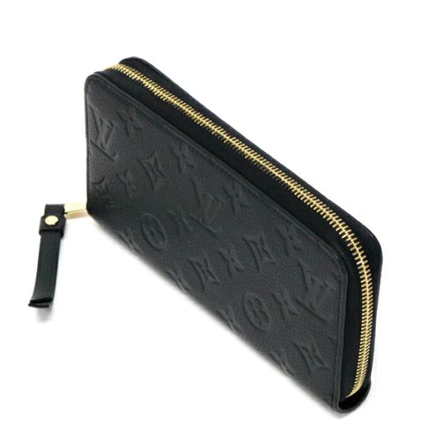 【ABランク】 ルイヴィトン LOUIS VUITTON ジッピーウォレット モノグラム アンプラント (レザー) M61864 長財布 ラウンドファスナー ロングウォレット メンズ レディース ノワール (ブラック) 中古 mba10003 その他財布