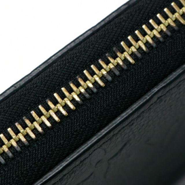 【ABランク】 ルイヴィトン LOUIS VUITTON ジッピーウォレット モノグラム アンプラント (レザー) M61864 長財布 ラウンドファスナー ロングウォレット メンズ レディース ノワール (ブラック) 中古 mba10003 その他財布