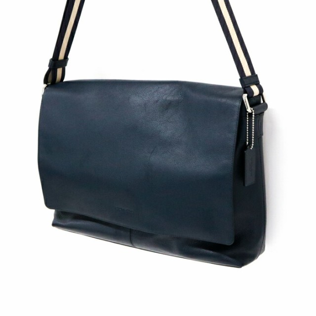 コーチ COACH チャールズ メッセンジャーバッグ スムースレザー