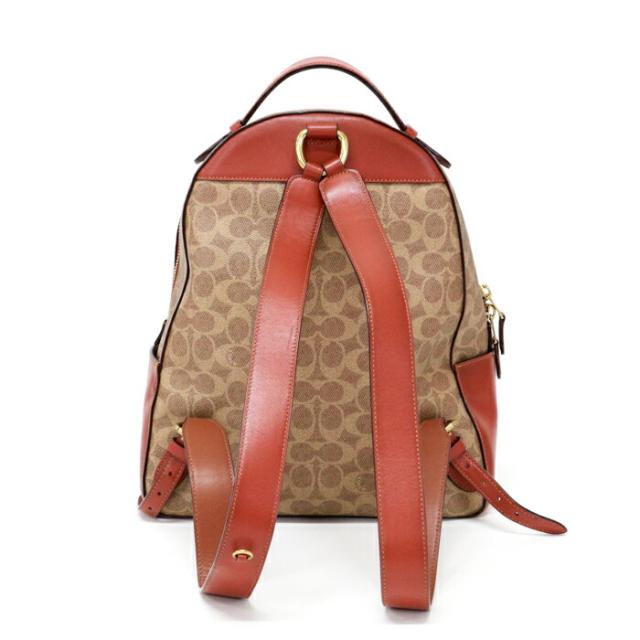 COACH ターンロック シグネチャー リュック レディース 9046 COACH ターンロック シグネチャー リュック レディース 9046