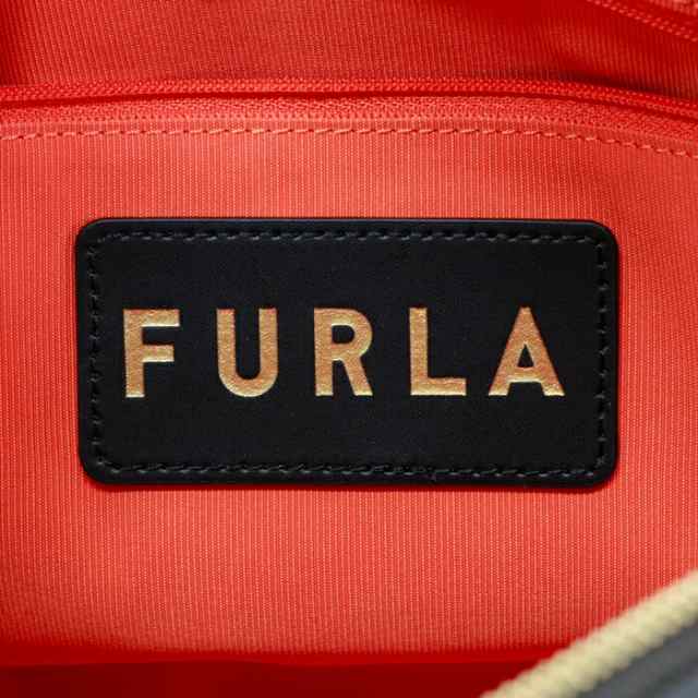 フルラ FURLA ヴァーシティ スタイル 2WAYバッグ PVC / レザー ロゴ WB00921BX16710054S ハンドバッグ 手提げかばん ミニボストン レディース カフェ (ブラウン) 新品同様 中古 mba31003の通販は