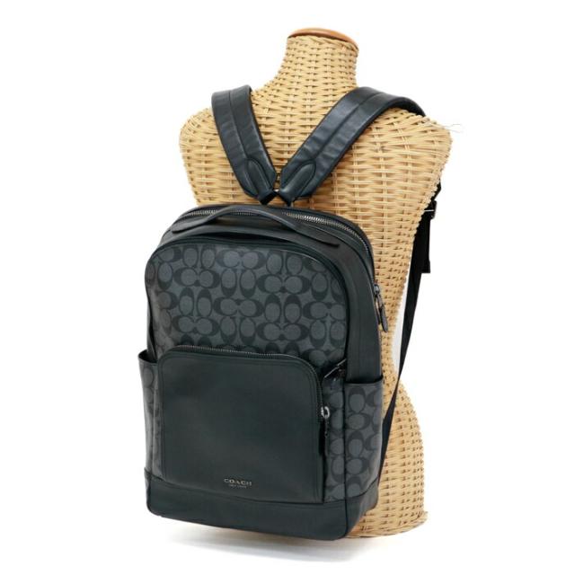コーチ COACH グラハム バックパック PVC / レザー シグネチャー