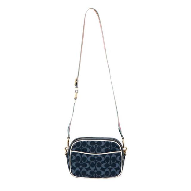 コーチ COACH ショルダーバッグ デニム / レザー シグネチャー コーチ COACH ショルダーバッグ デニム / レザー シグネチャー