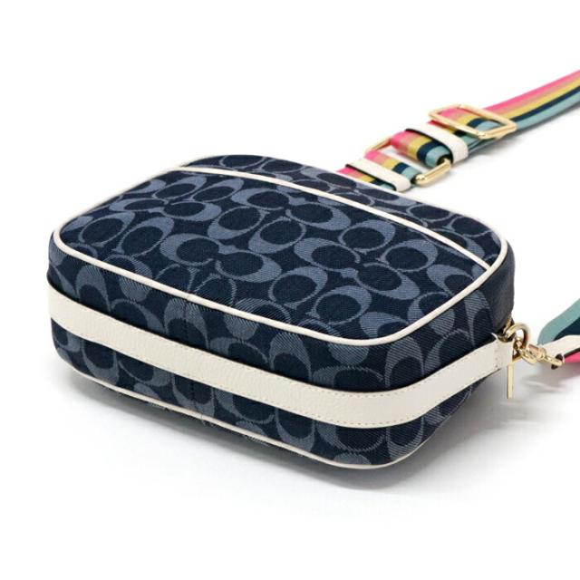 コーチ COACH ショルダーバッグ デニム / レザー シグネチャー コーチ COACH ショルダーバッグ デニム / レザー シグネチャー