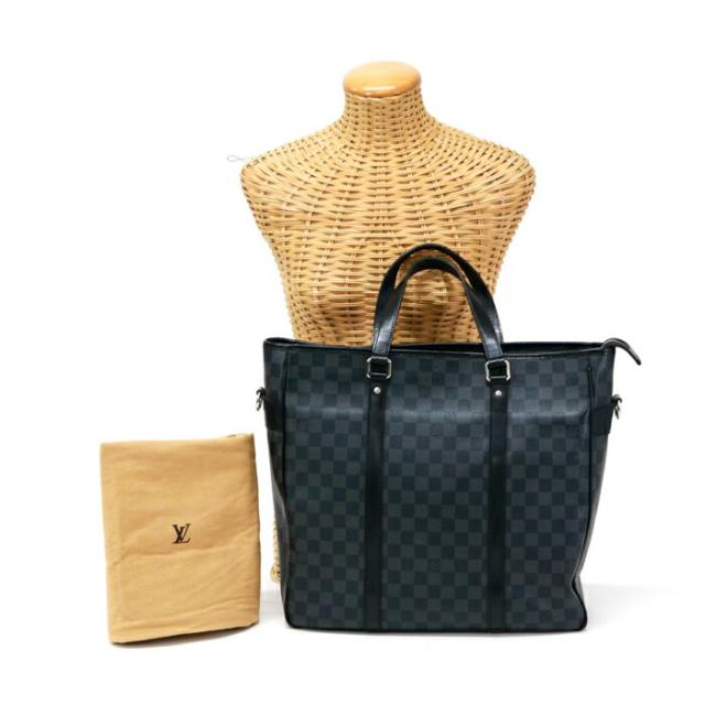 山田 ルイヴィトン タダオ PM ダミエ ハンドバッグ ビジネスバッグ