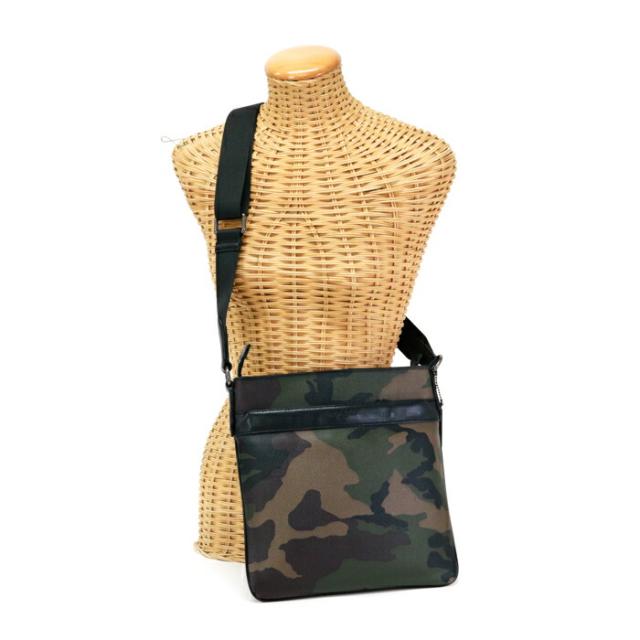 キャンパスパック ファッション コーチ迷彩柄 ショルダーバッグ