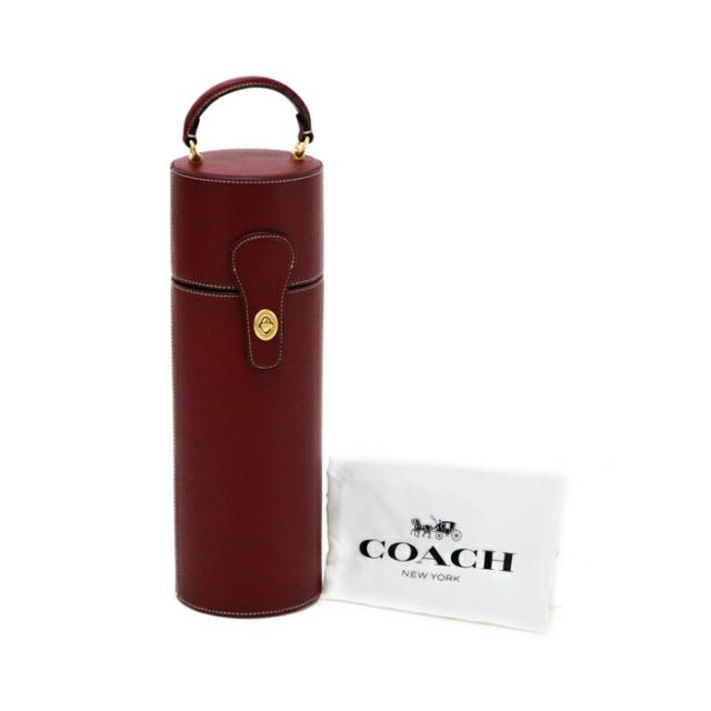 ABランク】 コーチ COACH ワイン ボトル ケース レザー CO235G ワイン