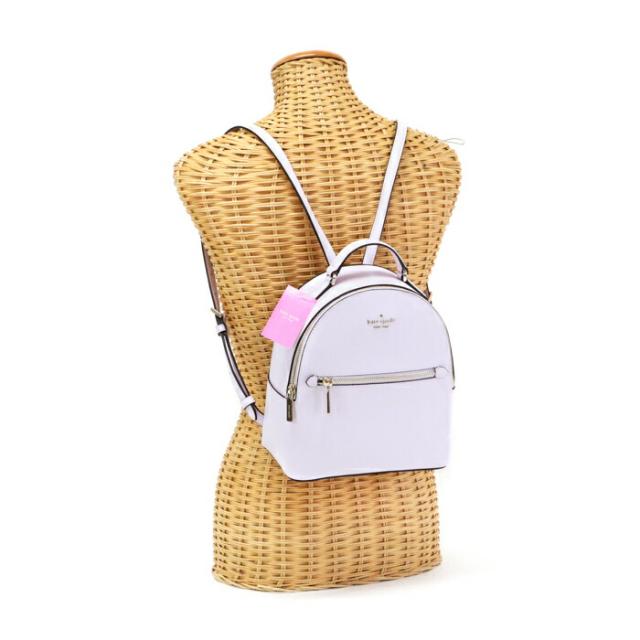 ケイトスペード Kate Spade ペリー スモール バックパック サフィアーノ (レザー) K8698 ミニ リュック バッグ レディース ピンク 新品同様 中古 mbc03008