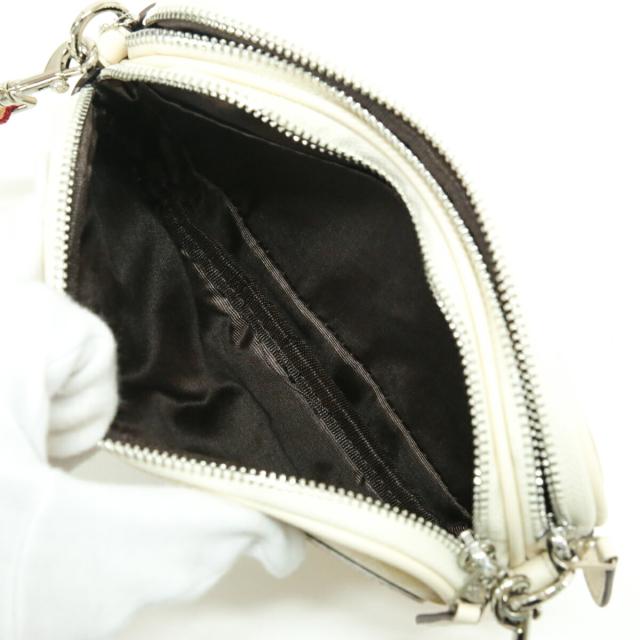 コーチ COACH ミニ ショルダーバッグ PVC レザー シグネチャー ミニーマウス プリント F31349 ミニ ショルダーバッグ クロスボディ 斜め掛け 肩掛け ポシェット ディズニー コラボ レディース ライトカーキ (ベージュ) / アイボリー / マルチカラー 極美品 中古 mbc22010_6