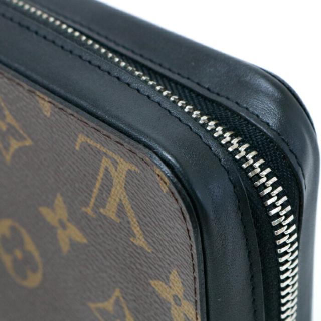 ジッピーXL ルイ・ヴィトン（モノグラム・マカサー）長財布 クラッチ