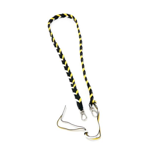 ロエベ LOEWE シン ブレイデッド ショルダー ストラップ 編み込み
