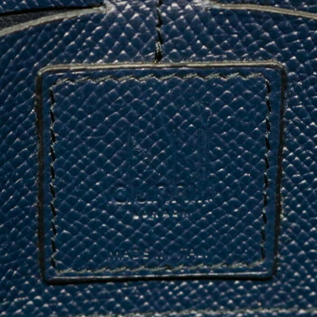 ダン吸血鬼 dunhill クラッチペダル御徒面子 PVC なめし革 二つ目御徒面子 経口避妊薬入れもの 周遊入れもの 同盟罷業一巡り付 メンズ レディース 米国海軍 / 薄墨色 中古 mbd28003