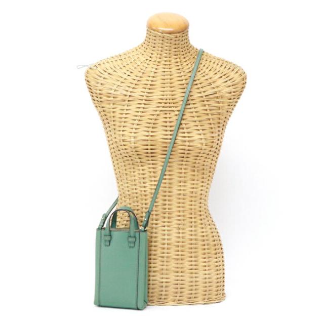 フルラ FURLA ミアステラ クロスボディ ミニバッグ ローマグレインレザー エラクルグレインレザー WE00289 スマホショルダー 斜め掛け 肩掛け ミニ ショルダーバック スマホケース レディース ミネラルグリーン (グリーン) 中古 mbe04001