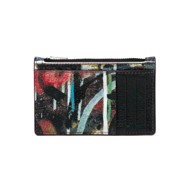 【COACH X MINT + SERF】 ジップ カード ケース Coach Coach X Mint + Serf Zip Card Case In Signature Canvas