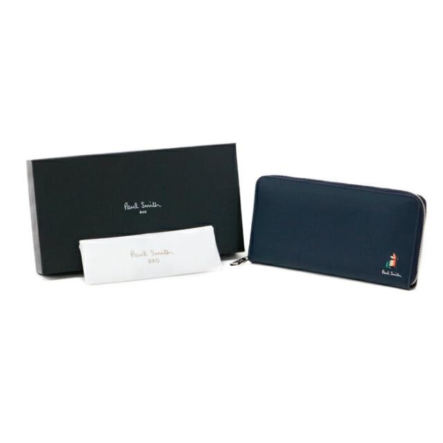 新品 ポールスミス 長財布 ラビット ラウンドファスナー レザー 紺 Amazon | 名入れ可 (ポールスミス) Paul Smith 正規品 財布 ラウンド